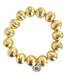 Limited Edition Kentucky Derby 150th Anniversary Beaded Bracelet with Charm  NWT